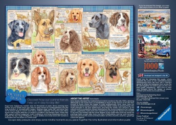 Puzzelwereld legpuzzel ravensburger 165087 Trouwe honden 1000 stukjes A