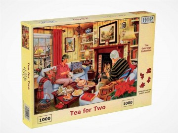Puzzelwereld legpuzzel the house of puzzles 5286 Tea For Two 1000 stukjes L