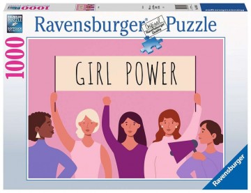 Puzzelwereld legpuzzel ravensburger167302 Girl power 1000 stukjes F