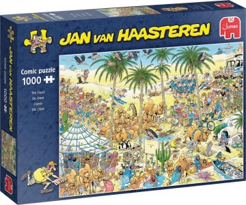 Puzzelwereld legpuzzel jumbo 20048 De Oase 1000 stukjes L