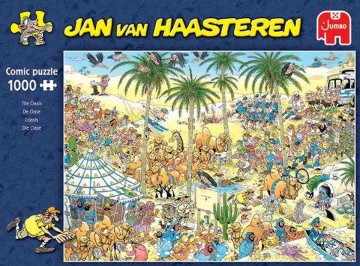 Puzzelwereld legpuzzel jumbo 20048 De Oase 1000 stukjes F
