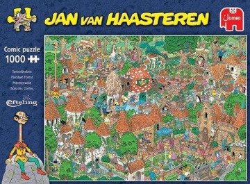 Puzzelwereld legpuzzel jumbo 20045 sprookjesbos 1000 stukjes F