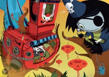 Puzzelwereld-Legpuzzel-Heye-Scarygirl-Treehouse-1000 stukjes-H29393 P