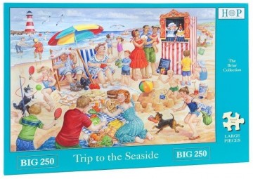 Puzzelwereld legpuzzel the house of puzzles 3459 Trip to the Seaside 250 XL stukjes L