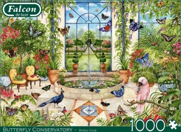 Puzzelwereld legpuzzzel falcon 11295 tropical conservatory 1000 stukjes F