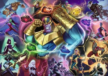 Puzzelwereld legpuzzel marvel villainous thanos ravensburger 169047 1000 stukjes p