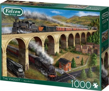 Puzzelwereld legpuzzel falcon de luxe 11281 the viaduct 1000 stukjes R