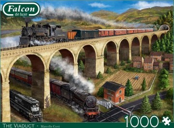 Puzzelwereld legpuzzel falcon de luxe 11281 the viaduct 1000 stukjes F