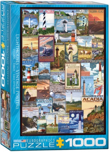 Puzzelwereld legpuzzel eurographics 0779 vuurtoren L