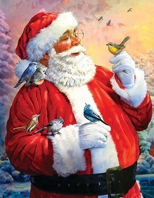 puzzelwereld legpuzzel sunsout 50730 morning meeting with santa 500 stukjes XXL P