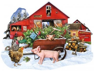 puzzelwereld legpuzzel contour sunsout 96066 cut your one tree 1000 stukjes P