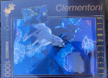 Puzzelwereld-Legpuzzel-Clementoni-The White Stallion-1000 stukjes-C30886 F2