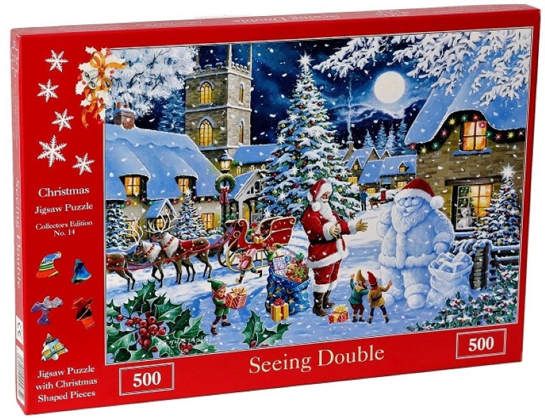Aanwezigheid Fonetiek rekenkundig The House of Puzzles - Legpuzzel - Seeing Double Kerst - 500 stukjes -  Legpuzzels 301-750 stukjes - Puzzelwereld.eu