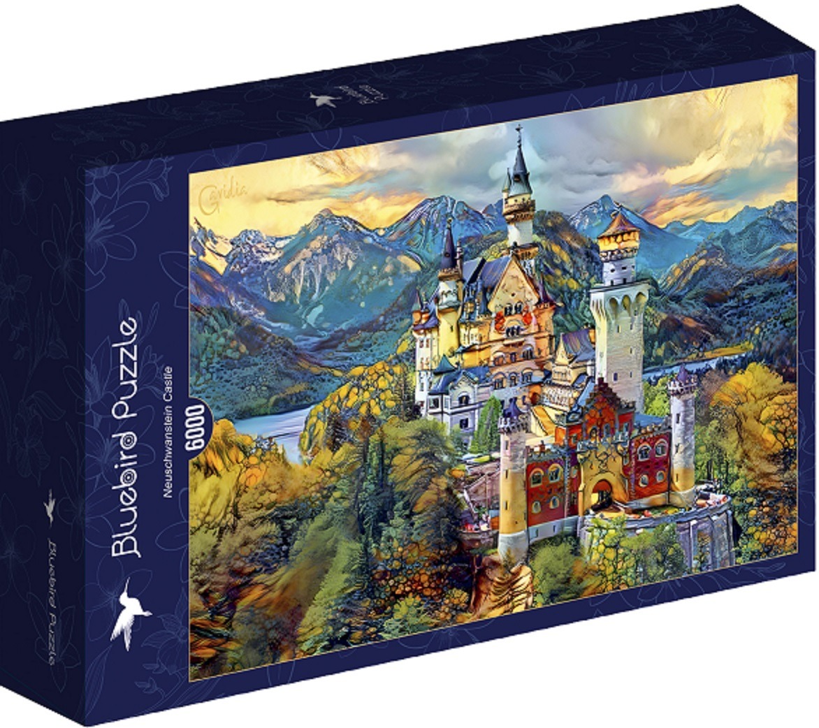 Ja bedrag Oppervlakte Bluebird - Legpuzzel - Neuschwanstein - 6000 stukjes - Legpuzzels  5001-54000 stukjes - Puzzelwereld.eu