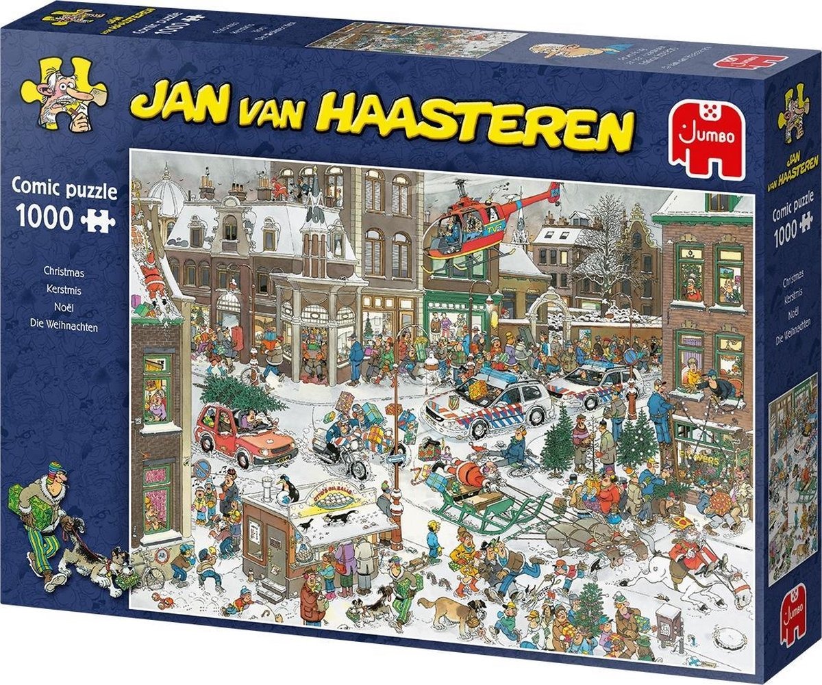 Seminarie gesponsord Medic Jumbo - Jan van Haasteren - Legpuzzel - Kerstmis - 1000 stukjes -  Legpuzzels 751-1000 stukjes - Puzzelwereld.eu