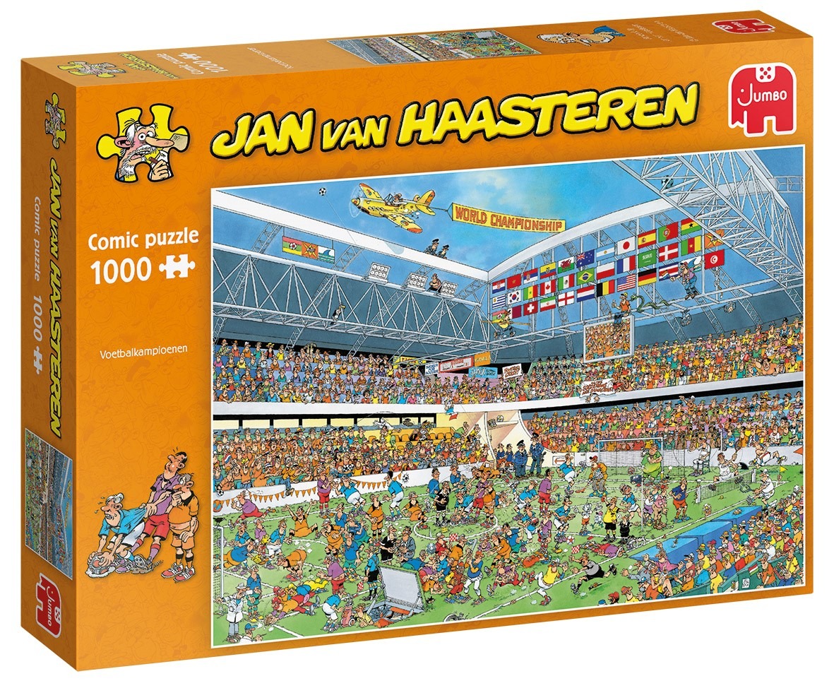 binair Trechter webspin Nieuwe betekenis Jumbo - Jan van Haasteren - Legpuzzel - Voetbalkampioenen - 1000 stukjes -  Legpuzzels 751-1000 stukjes - Puzzelwereld.eu