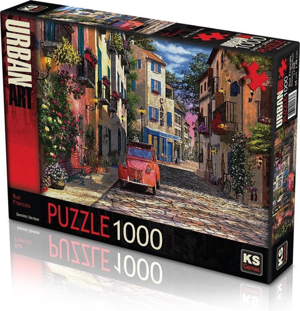 KS - Legpuzzel - Rue Francais - 1000 stukjes - Legpuzzels 751-1000 stukjes - Puzzelwereld.eu