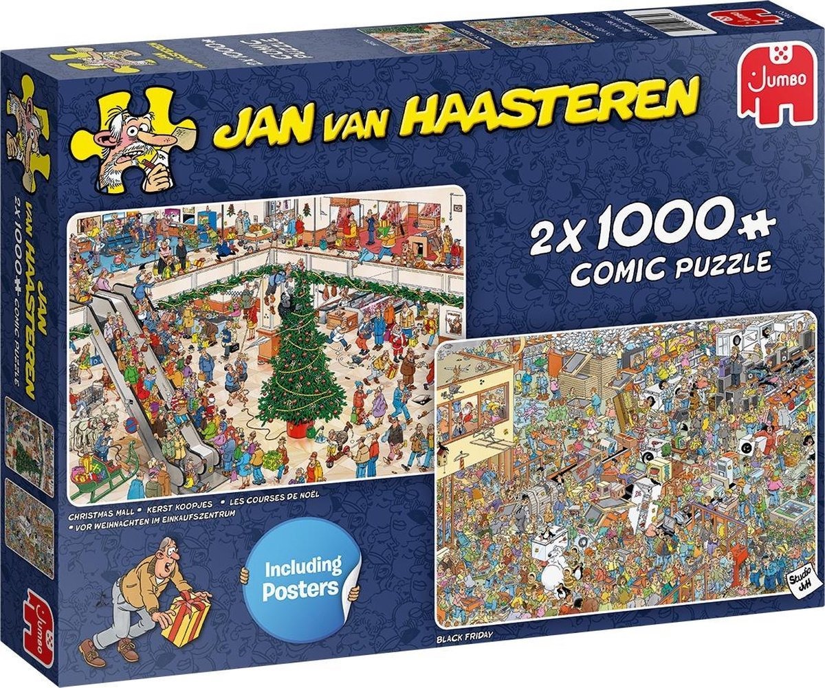 Actief bijvoeglijk naamwoord Op te slaan Jumbo - Jan van Haasteren - Legpuzzel - Kerst Koopjes en Black Friday - 2 x  1000 stukjes - Legpuzzels 751-1000 stukjes - Puzzelwereld.eu