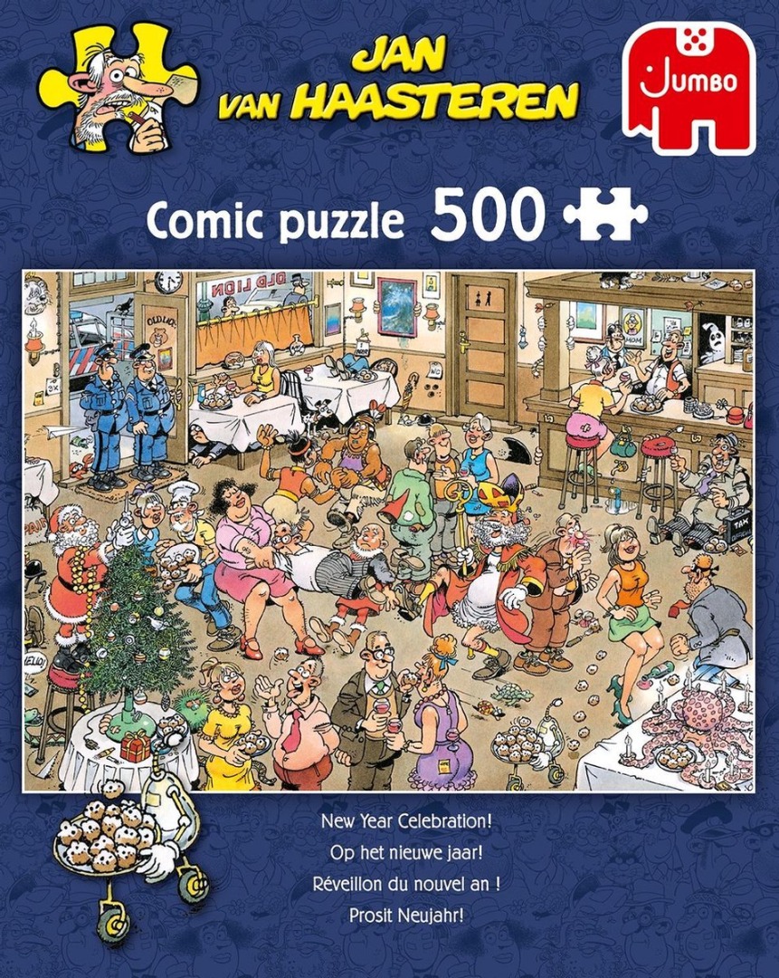 Jumbo - van Haasteren - Legpuzzel - Op Het Nieuwe Jaar! - 500 stukjes - Legpuzzels 301-750 stukjes - Puzzelwereld.eu