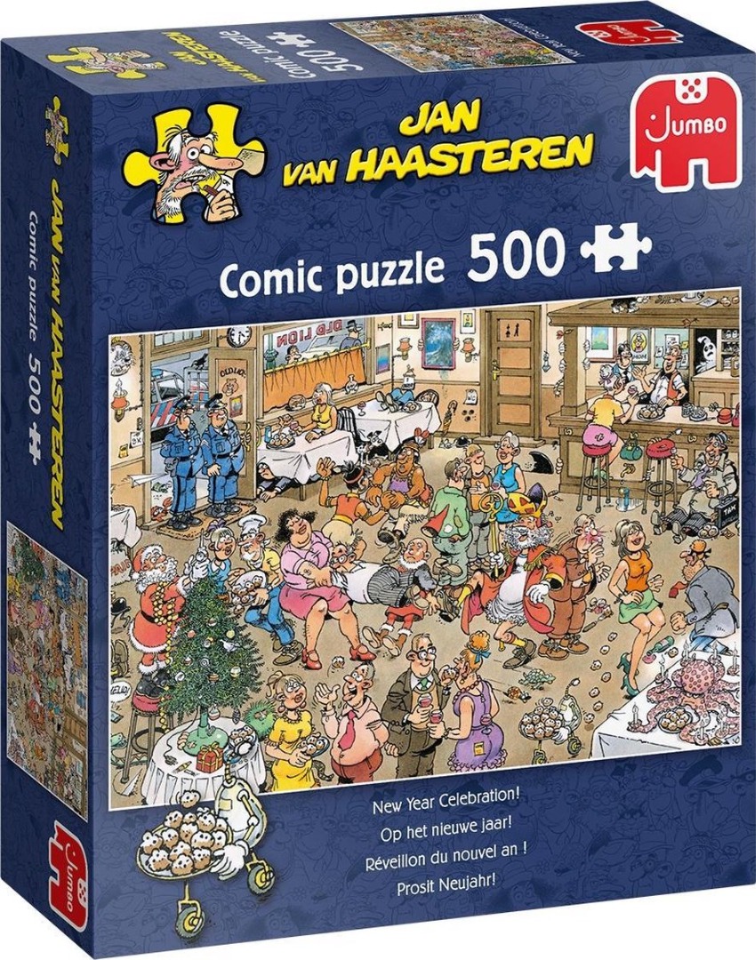 Jumbo - van Haasteren - Legpuzzel - Op Het Nieuwe Jaar! - 500 stukjes - Legpuzzels 301-750 stukjes - Puzzelwereld.eu