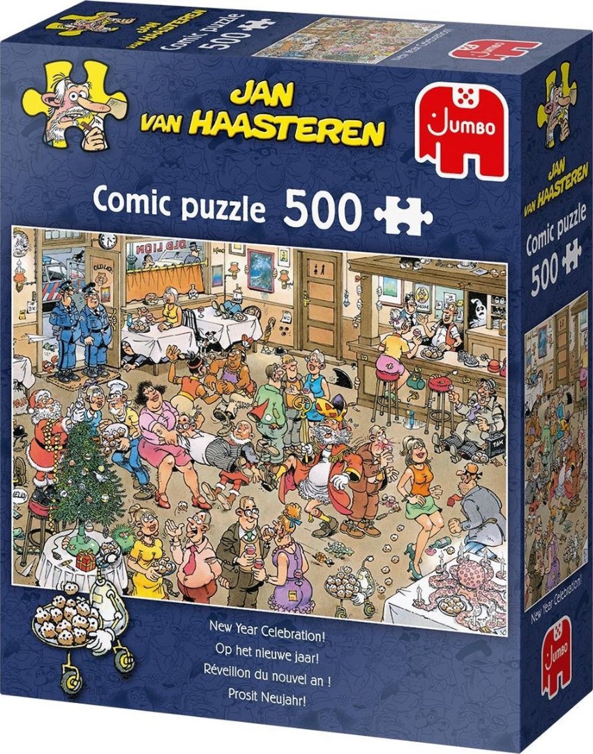 Eindeloos Toerist struik Jumbo - Jan van Haasteren - Legpuzzel - Op Het Nieuwe Jaar! - 500 stukjes -  Legpuzzels 301-750 stukjes - Puzzelwereld.eu