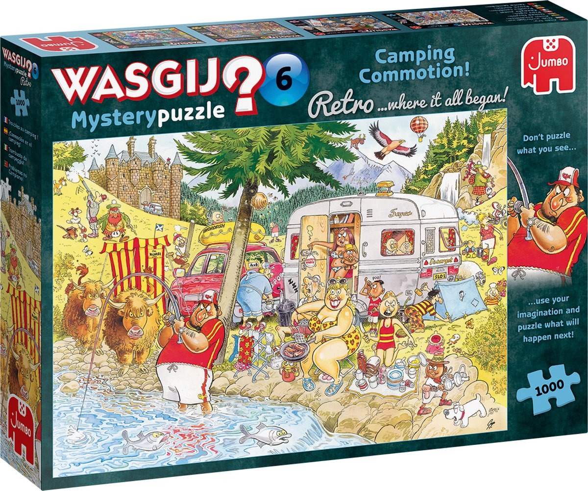 duidelijk Honger Wreed Jumbo - Legpuzzel - Wasgij Mystery Retro 6 - Camping Commotion! - 1000 stukjes - Legpuzzels 751-1000 stukjes - Puzzelwereld.eu duidelijk Honger Wreed Jumbo - Legpuzzel - Wasgij Mystery Retro 6 - Camping Commotion! - 1000 stukjes - Legpuzzels 751-1000 stukjes - Puzzelwereld.eu