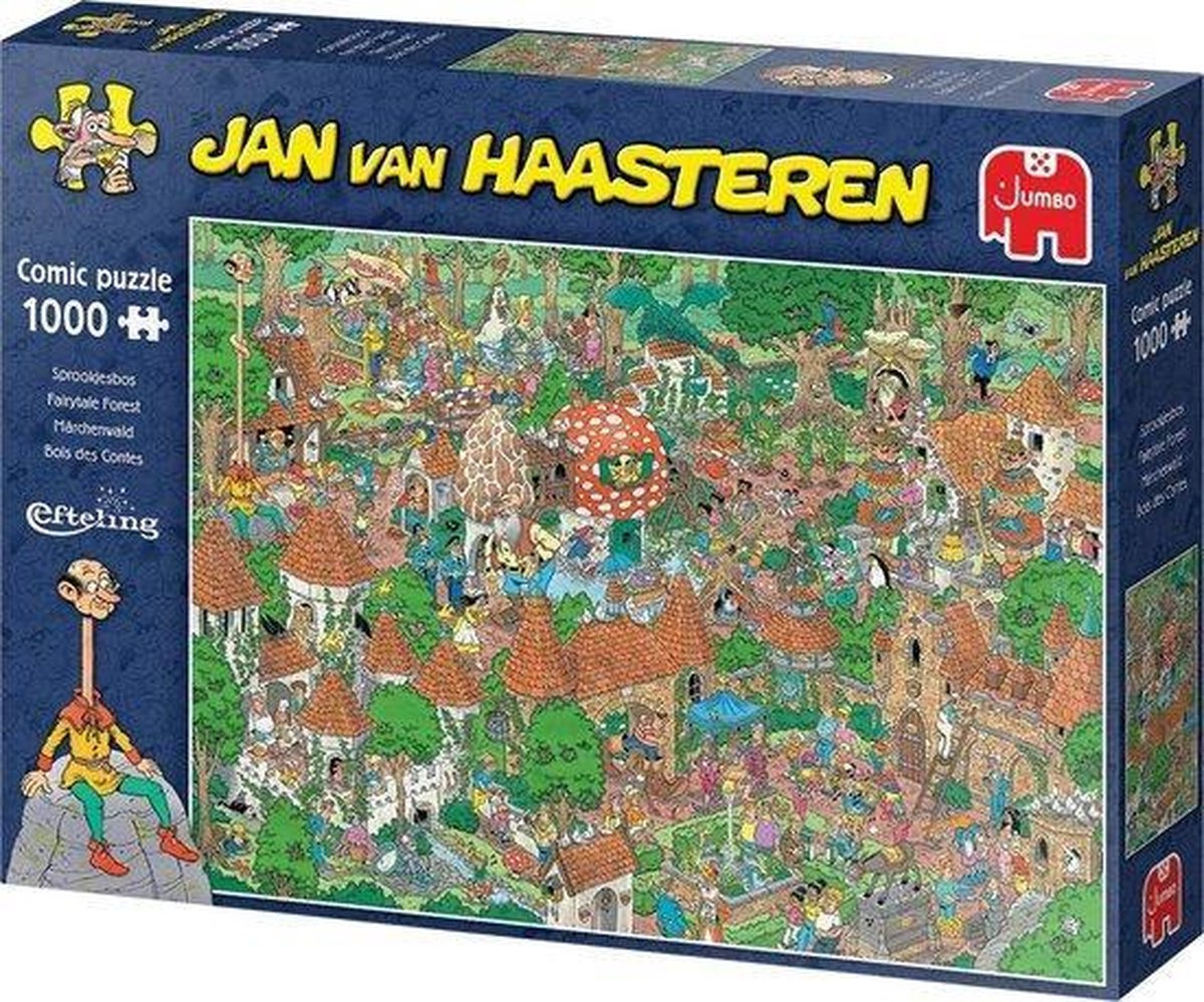 weer Voel me slecht Behandeling Jumbo - Jan van Haasteren - Legpuzzel - Sprookjesbos - 1000 stukjes -  Legpuzzels 751-1000 stukjes - Puzzelwereld.eu